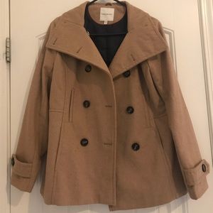 NWT- Thread and Supply Tan Coat